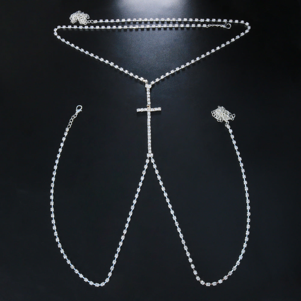Minimalist Cross Body Chain for Nightclub Fashion
